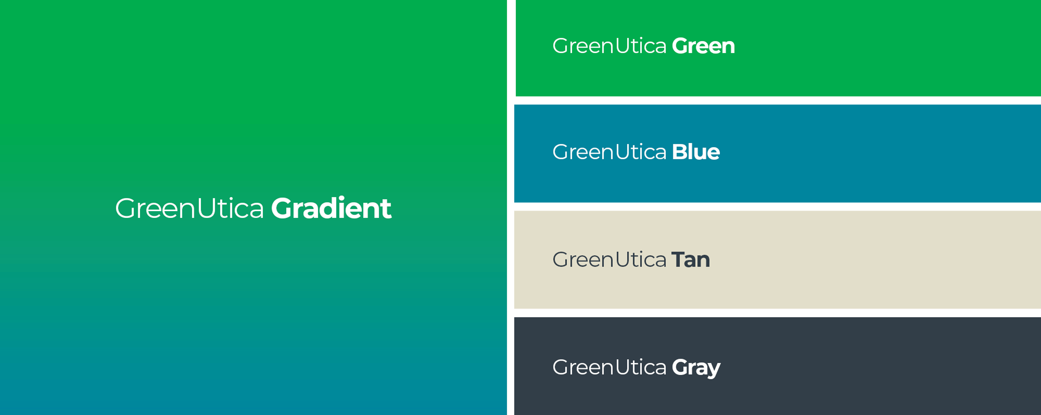 GreenUtica Colors